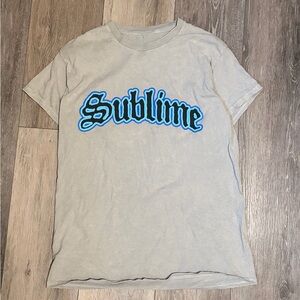 Gray Sublime Graphic T-Shirt